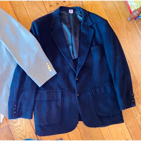 Men's 44R Blazers & 9 L/XL Dress Shirts Lot - Picture 4 of 16